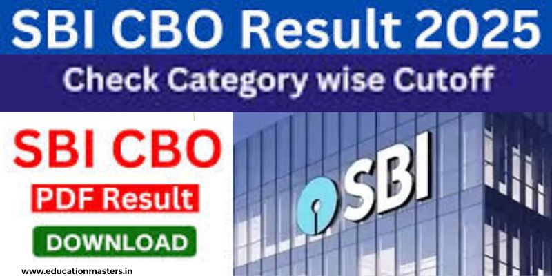 SBI CBO Final Result 2025
